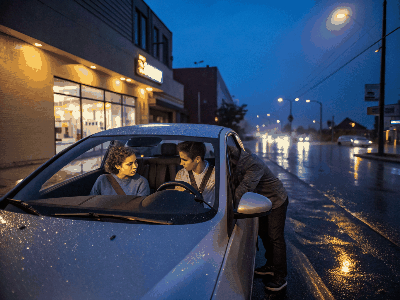 Calm driving session building confidence in Melbourne suburbs